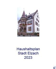 Haushaltsplan 2023 Haushaltsplan 2023