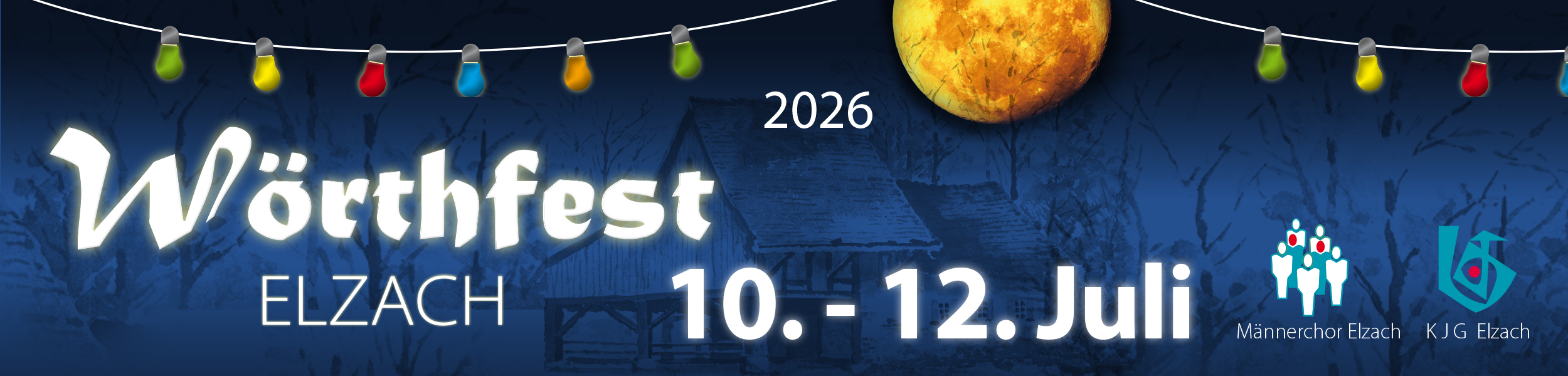 Männerchor Elzach und KJG Elzach laden ein zum Wörthfest vom 10. bis 12. Juli 2026 Männerchor Elzach und KJG Elzach laden ein zum Wörthfest vom 10. bis 12. Juli 2026