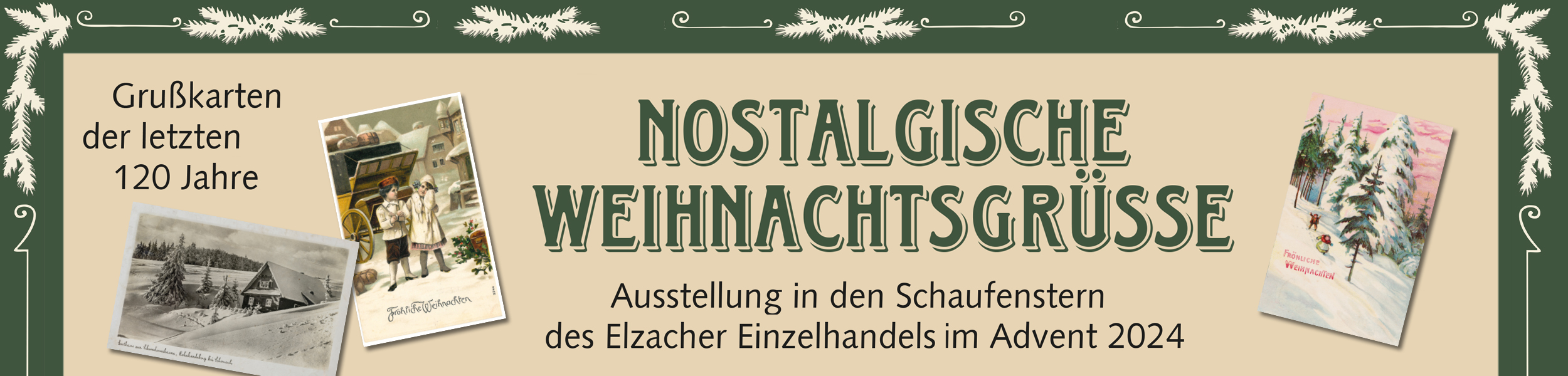 Nostalgische Weihnachtsgrüsse